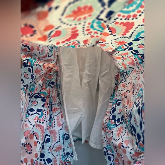 Artisan NY Floral Patterned Kids Dress and shorts set- Pink and Blue, size 2T - Picture 3 of 9